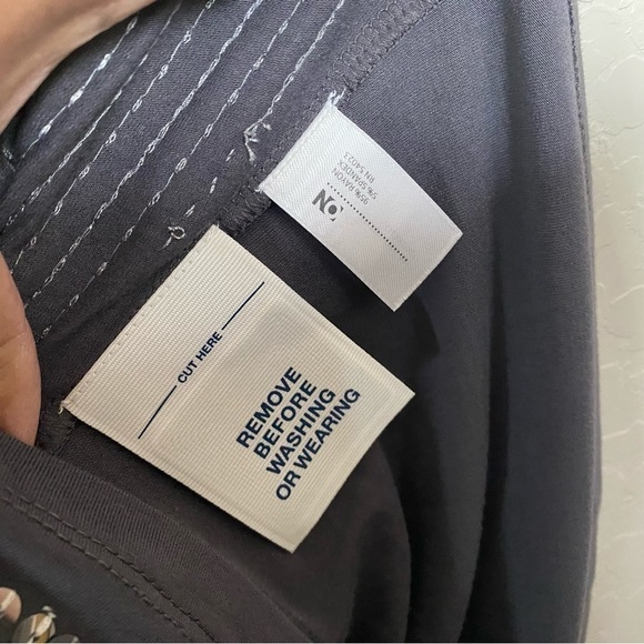 OLD NAVY Sequin Rayon Spandex Shift Grey Sleeveless Dress size XS - Picture 6 of 8